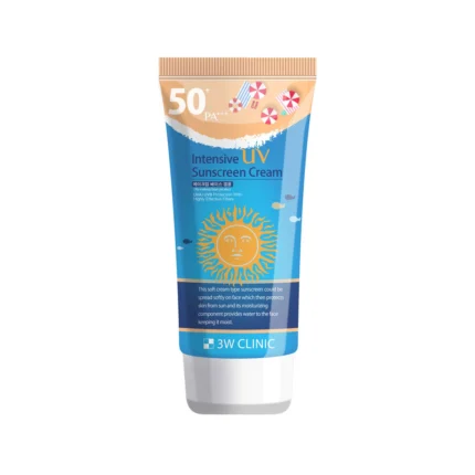 3W Clinic Intensive UV Sunblock Cream SPF 50+PA