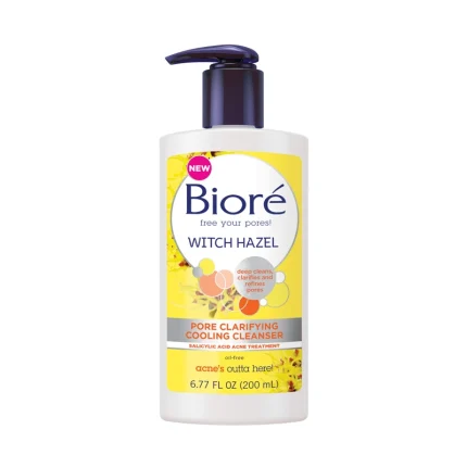Biore Witch Hazel Pore Clarifying Cooling Cleanser 200ml