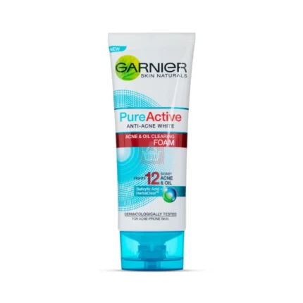 Garnier Pure Active Acne Oil Control Clearing Facial Wash - 100ml