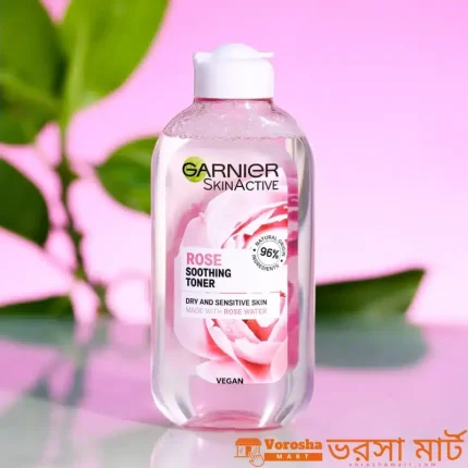 Garnier Natural Rose Water Toner Sensitive Skin - 200ml