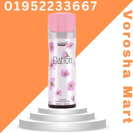 Havex Elation Perfumed Deodorant Body Spray for Women 200ml