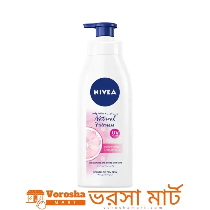 Nivea Natural Fairness Clarifiant Body Lotion 400ml