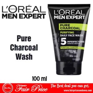 LOreal Men Expert Pure Charcoal Purifying Daily Face Wash 100ml File name: Pure-C