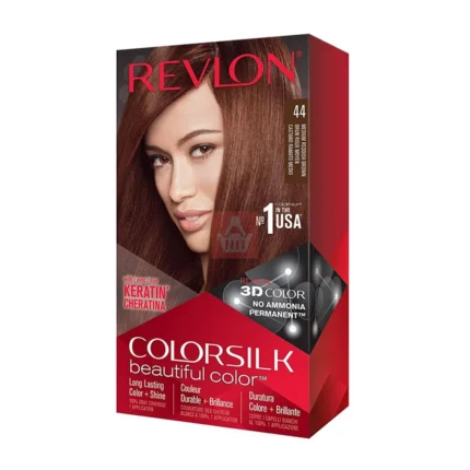 Revlon Colorsilk Beautiful 3D Hair Color - 44 Medium Reddish Brown