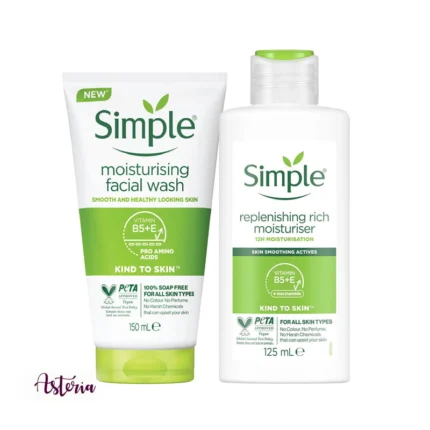 Simple Dry Sensitive Skincare Combo