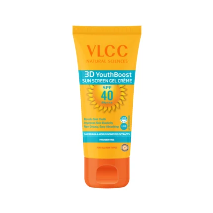 VLCC 3D Youth Boost SPF40 Sunscreen Gel Crème