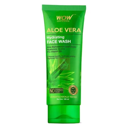 Wow Skin Science Aloe Vera Hydrating Face Wash 100ml